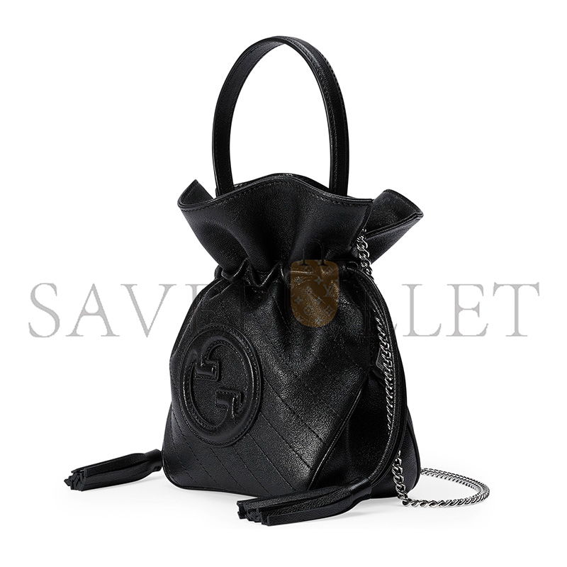 GUCCI BLONDIE MINI BUCKET BAG 760313 (19*15*8cm) GUCCI BLONDIE MINI BUCKET BAG 760313 (19*15*8cm)